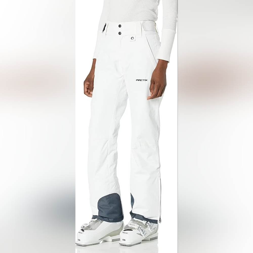 Arctix Women's Snow Pants - White and Grey Size Medium